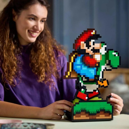 Конструктор 10104 Мир Супер Марио: Марио и Йоши