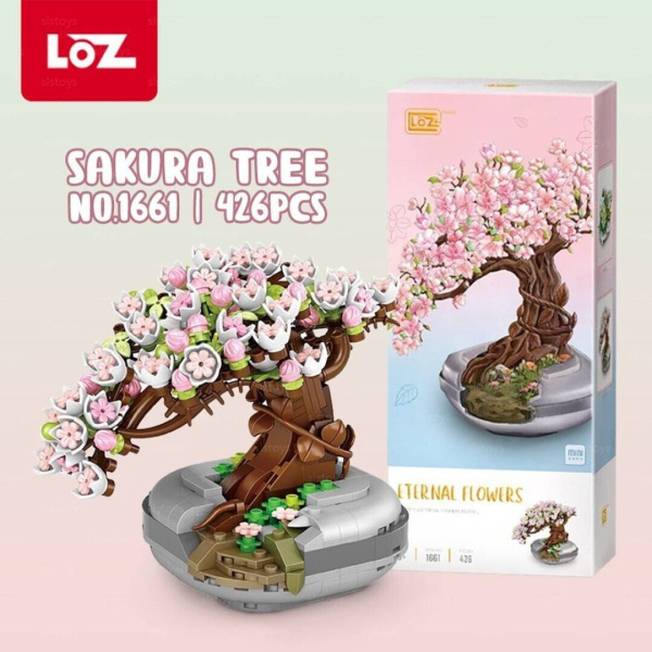 Конструктор Loz 1661 - Цветущая сакура