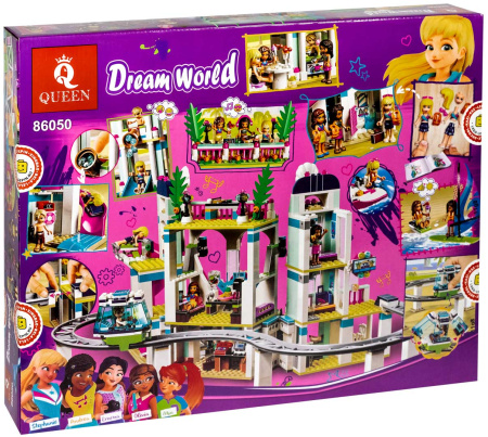 Конструктор Queen 81068 Курорт Хартлейк Сити