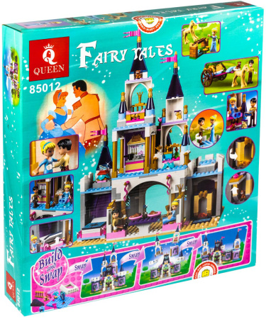 Конструктор Queen 85012 Волшебный замок Золушки