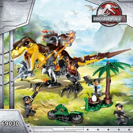 Конструктор PRCK 69030 Тираннозавр атака