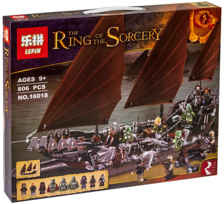 Конструктор Lepin 16018 Атака на пиратский корабль — Властелин Колец