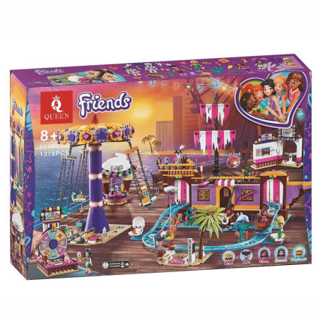 Конструктор Queen 86065, Прибрежный парк развлечений