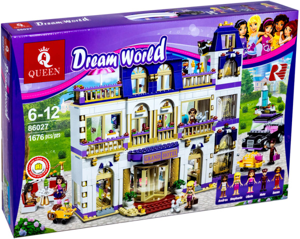 Конструктор Queen 86027 Гранд отель