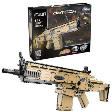 Конструктор CaDA C81021 Штурмовая винтовка FN SCAR 17S
