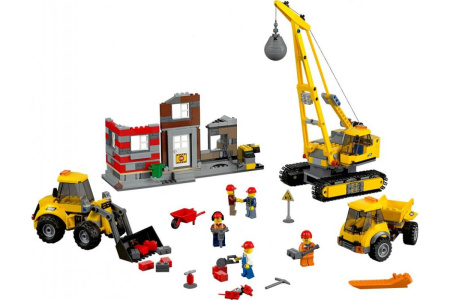 Конструктор Lepin 02042 Снос здания