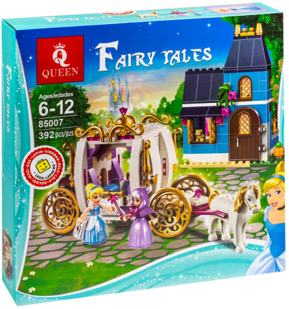 Конструктор Queen 85007 Сказочный вечер Золушки
