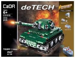 Конструктор CaDa C51018W  «Танк Tiger 1» на радиоуправлении 