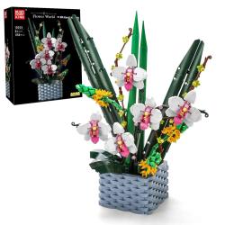 Конструктор MOULD KING 10025 - Орхидея в горшке