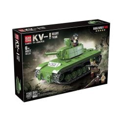 Конструктор 100271 Quanguan - Советский танк КВ-1