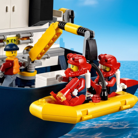 Конструктор Lego 60266 Океан: исследовательское судно