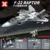 Конструктор SX 88001 - Военный самолет F-22 Раптор