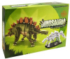 Конструктор Panlos Brick 612004 «Стегозавр и кости динозавра 2 в 1»