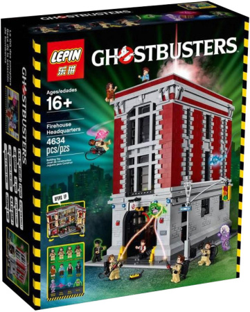 Конструктор Lepin 16001 Штаб-квартира Охотников за привидениями