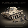 Конструктор Quan guan 100275 - Немецкий легкий танк Panzer II C