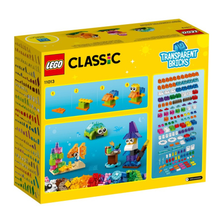 Конструктор Lego 11013 Прозрачные кубики